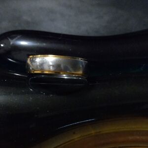 Silver and Gold Accessory, Ring Sz 11 It Is Stainless Steal.